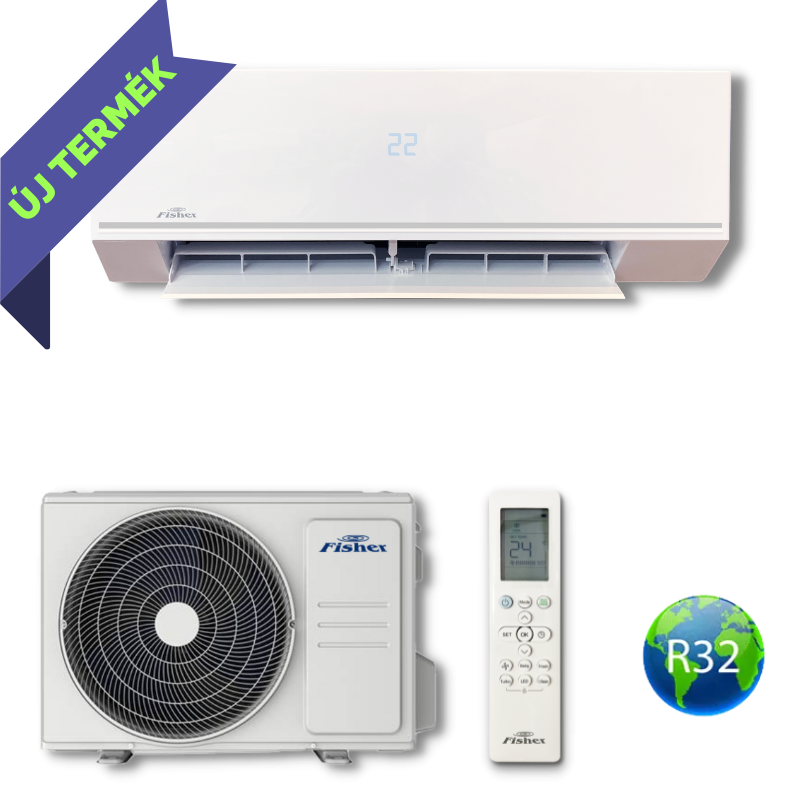 Fisher Comfort Plus 5,2kW inverteres split klíma (2023)